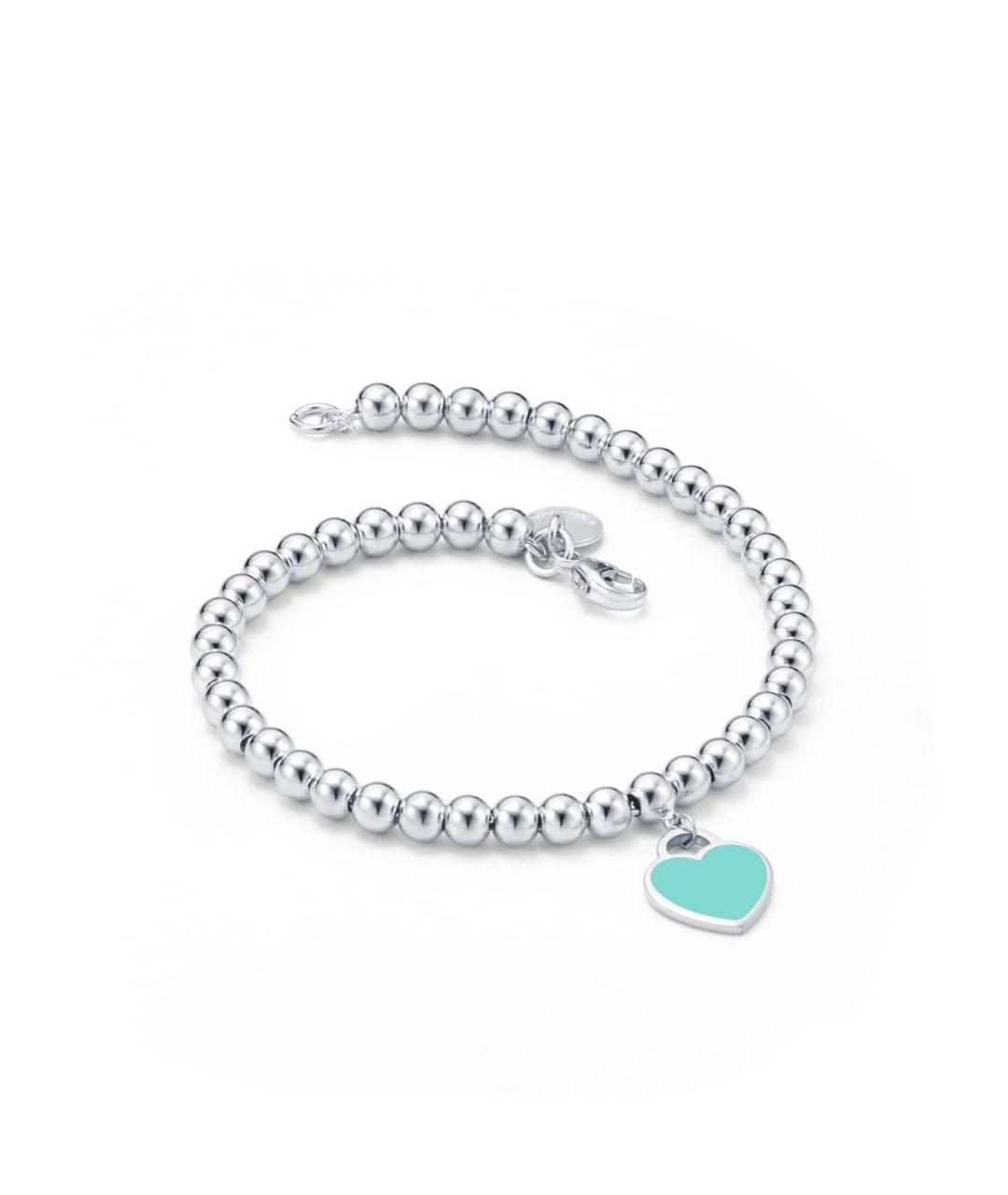 TIFFANY&CO Серебрянный серебряный браслет, фото 5