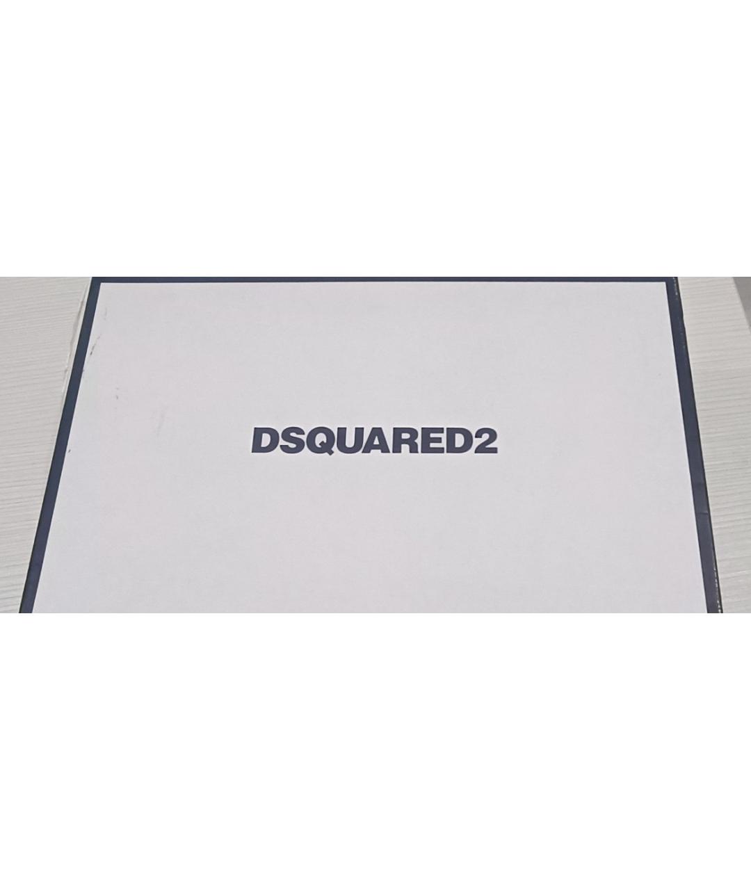 DSQUARED2 Черные лоферы и мокасины из лакированной кожи, фото 5