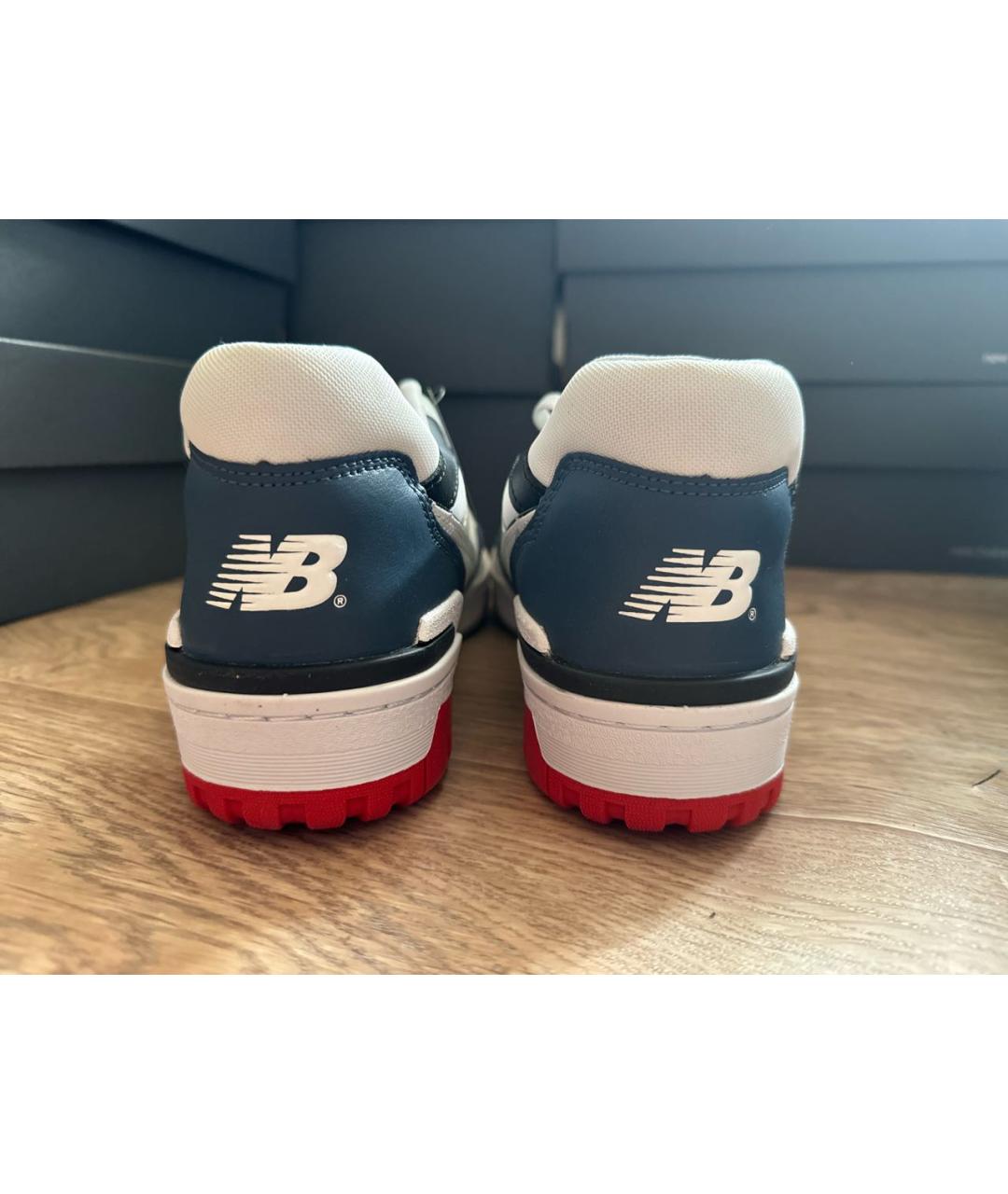 NEW BALANCE Мульти кожаные низкие кроссовки / кеды, фото 4