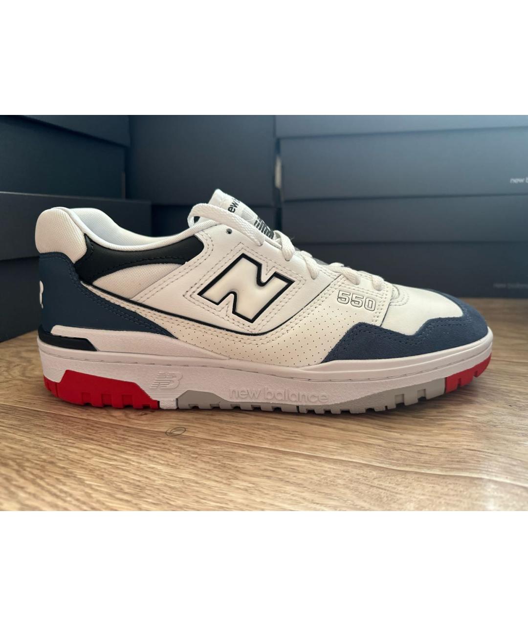 NEW BALANCE Мульти кожаные низкие кроссовки / кеды, фото 6