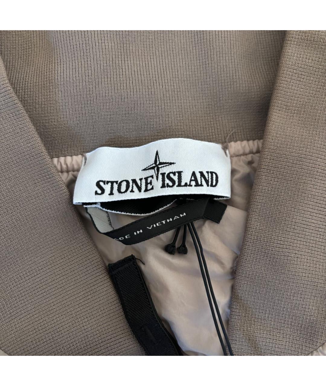 STONE ISLAND Бежевая куртка, фото 4