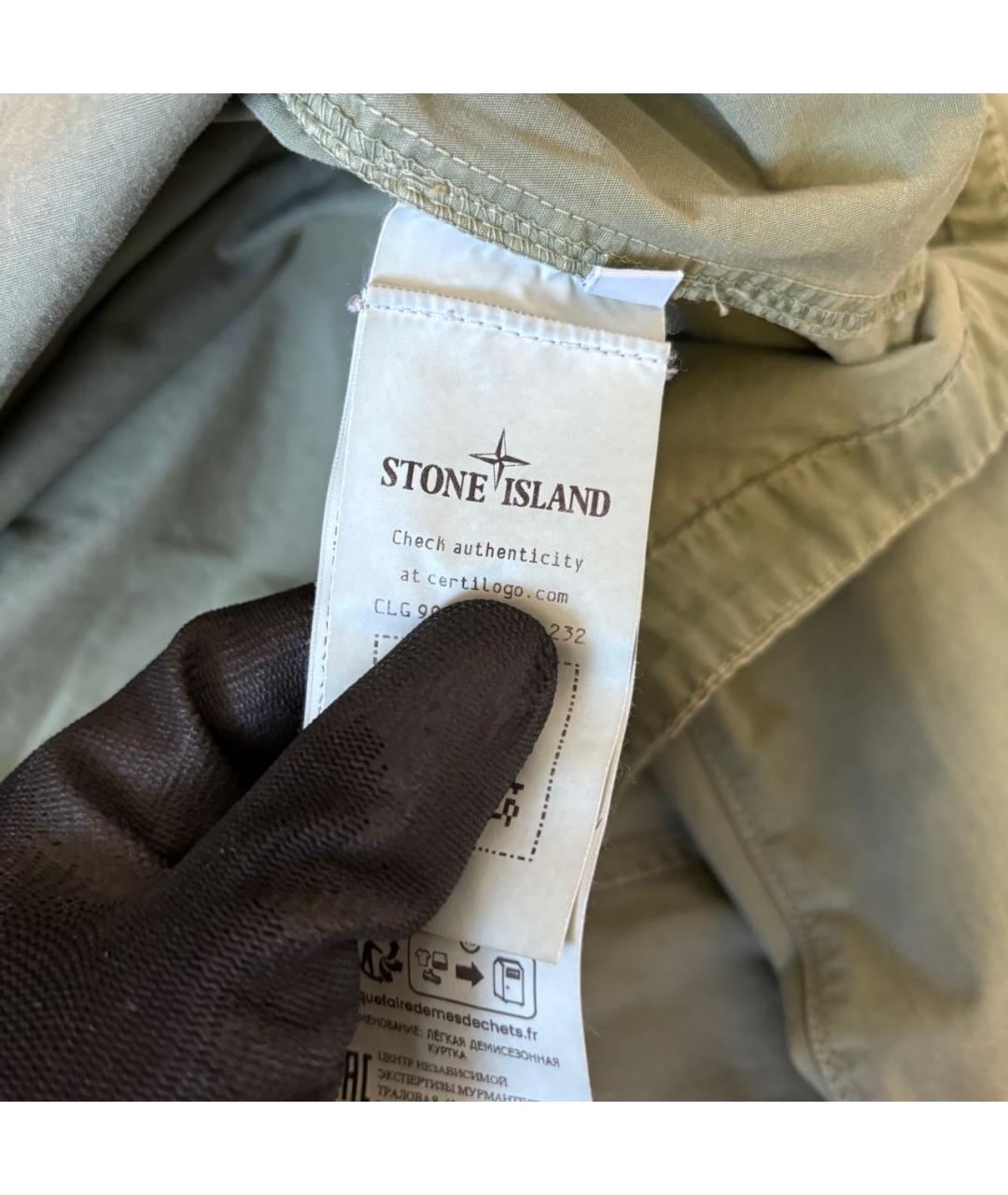 STONE ISLAND Зеленая куртка, фото 6