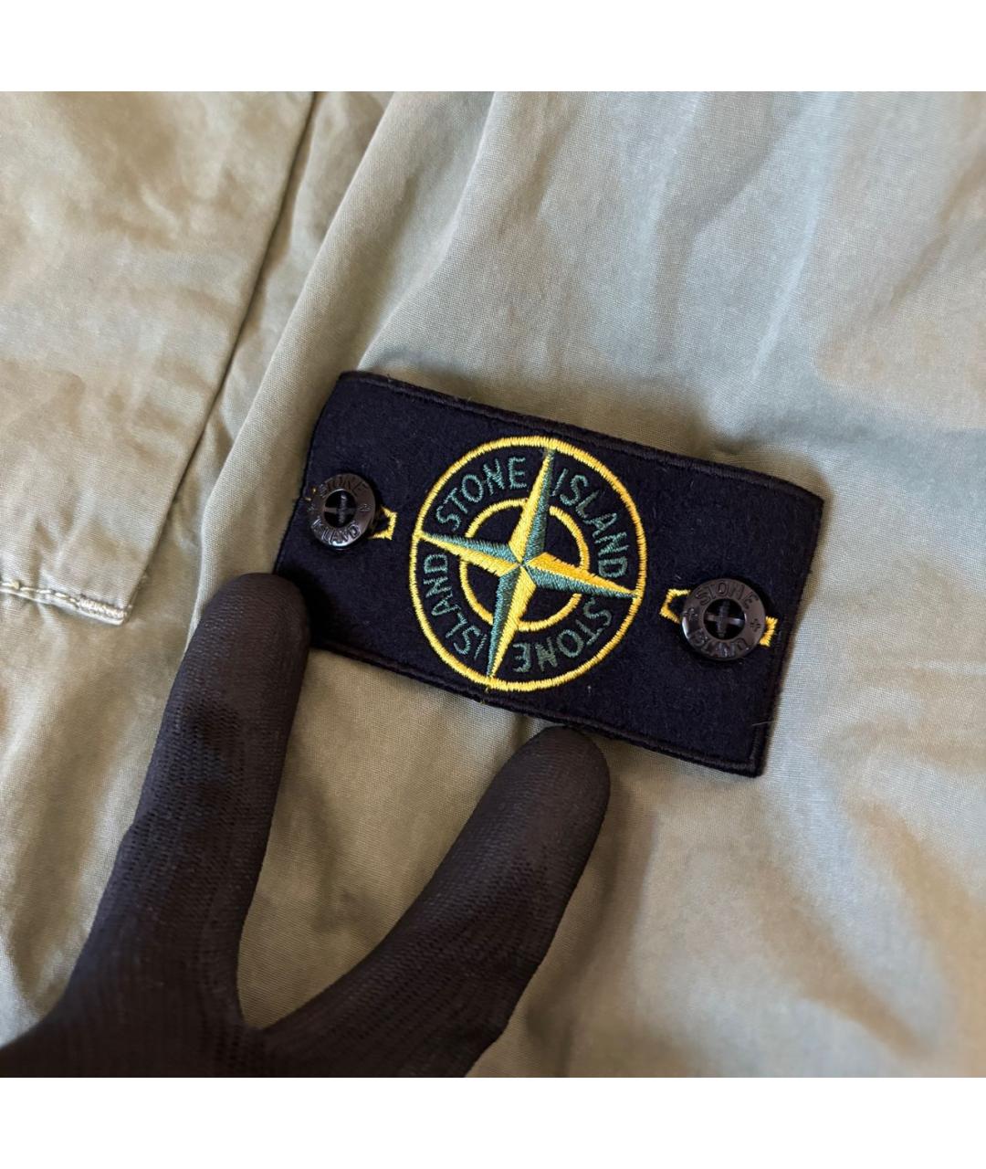 STONE ISLAND Зеленая куртка, фото 3