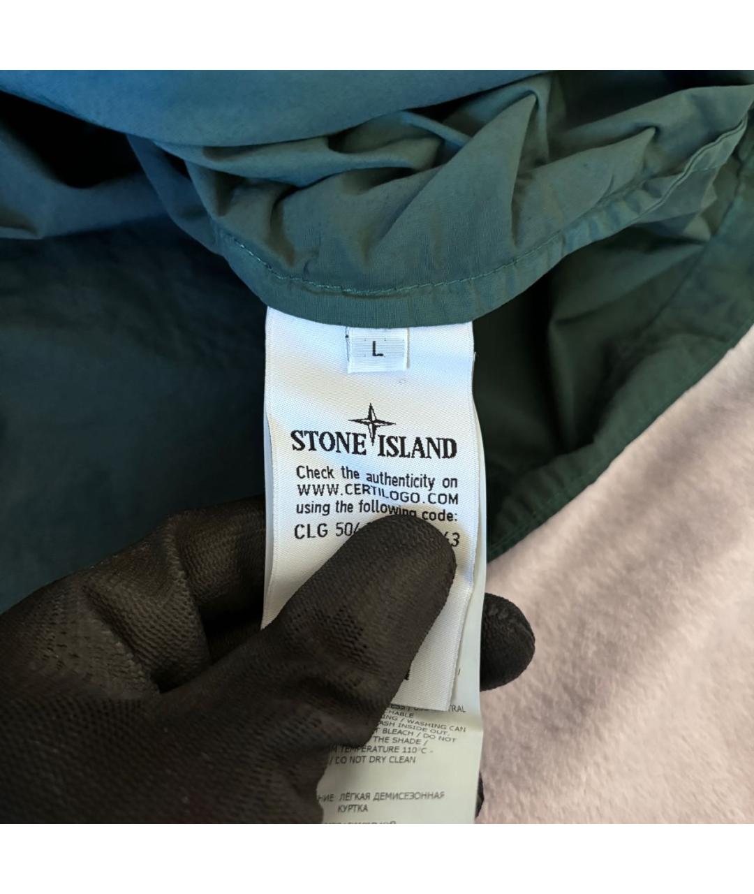 STONE ISLAND Зеленая куртка, фото 6