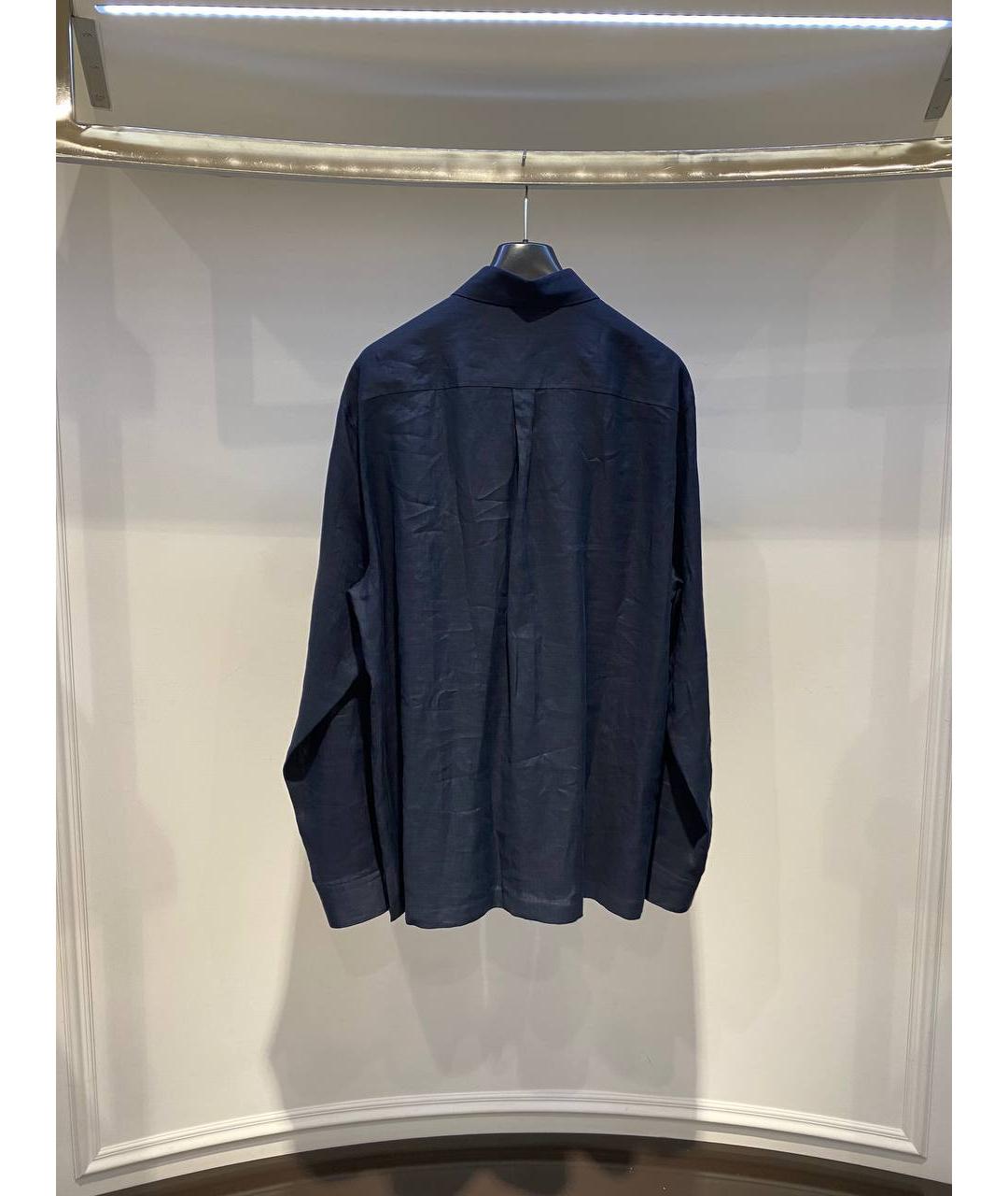 DOLCE&GABBANA Синяя классическая рубашка, фото 2