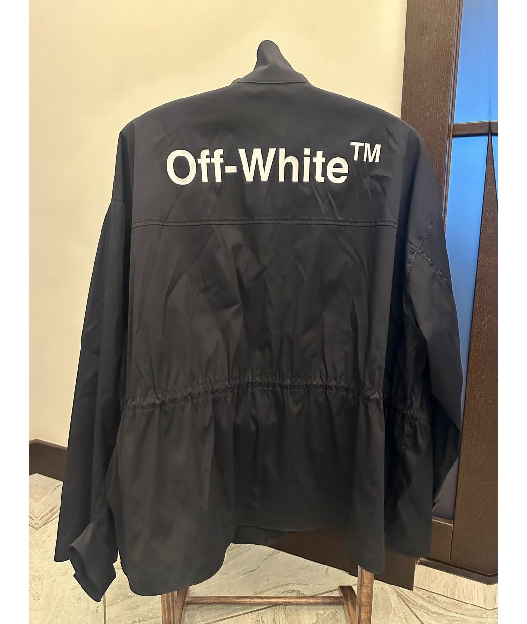 OFF-WHITE Черная куртка, фото 2