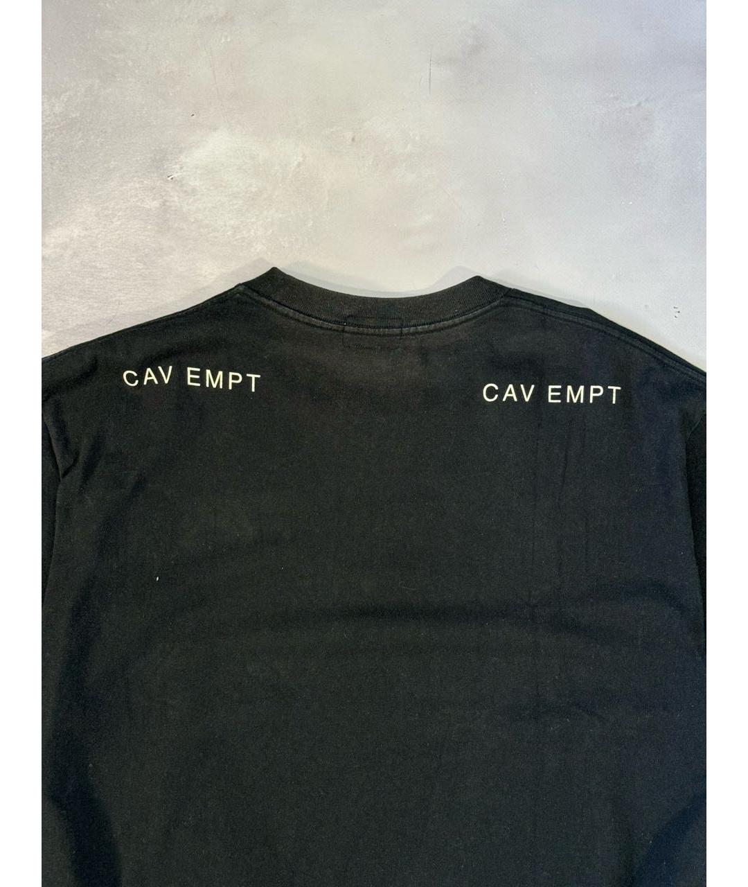 CAV EMPT Черная хлопковая футболка, фото 4