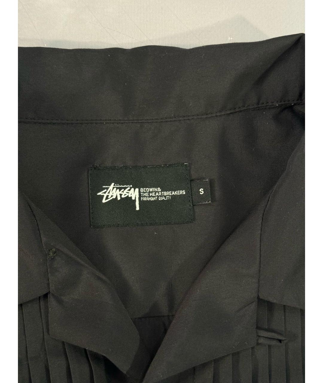 STUSSY Черная кэжуал рубашка, фото 4