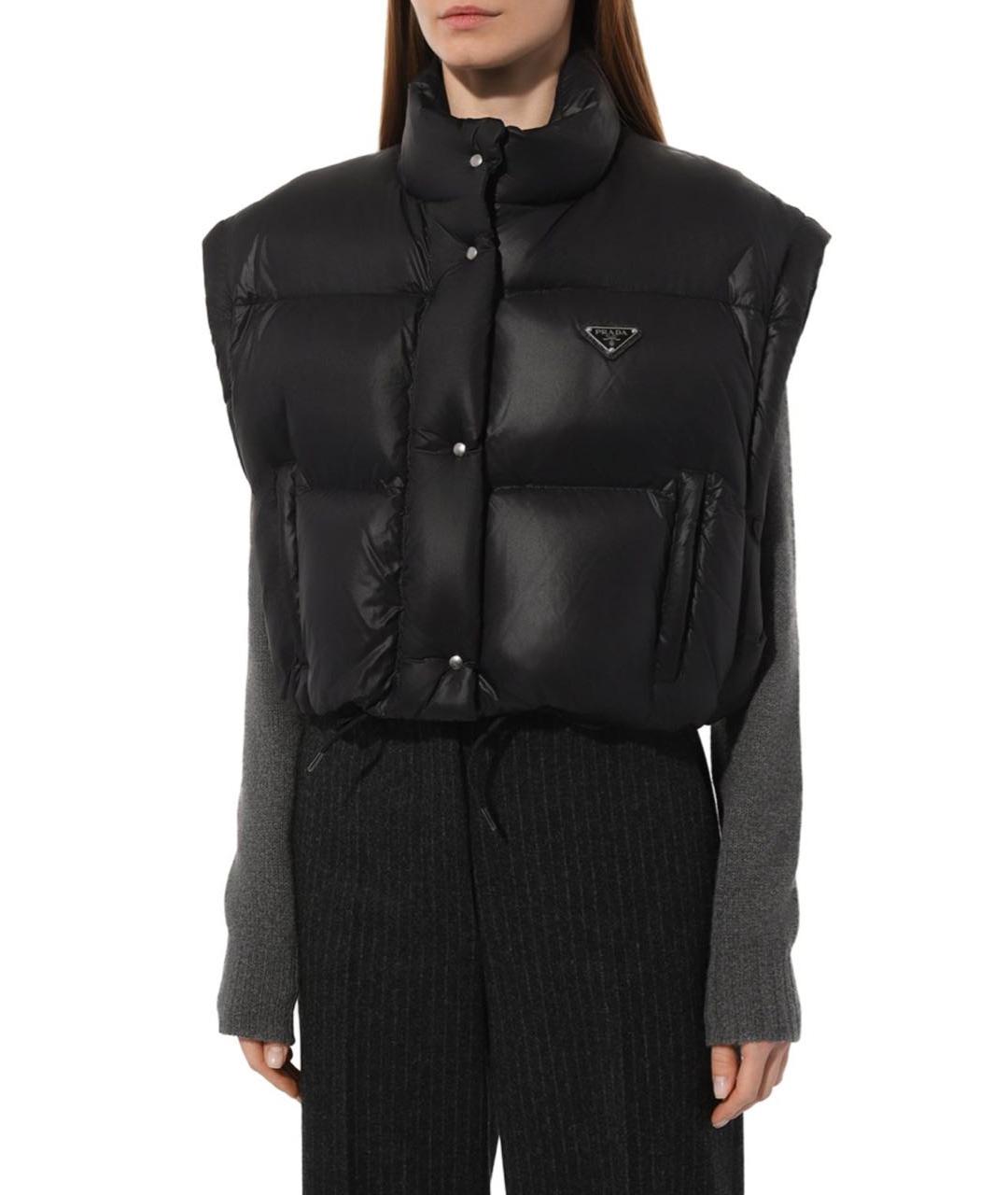 PRADA Черная куртка, фото 3