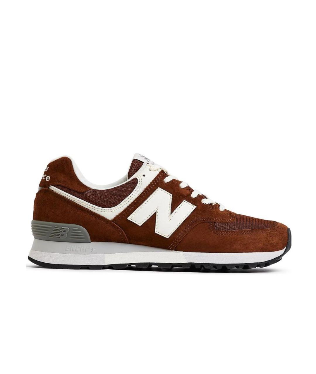 NEW BALANCE Коричневые низкие кроссовки / кеды, фото 1