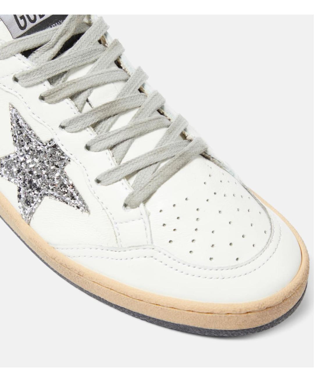 GOLDEN GOOSE DELUXE BRAND Белые кожаные кеды, фото 6