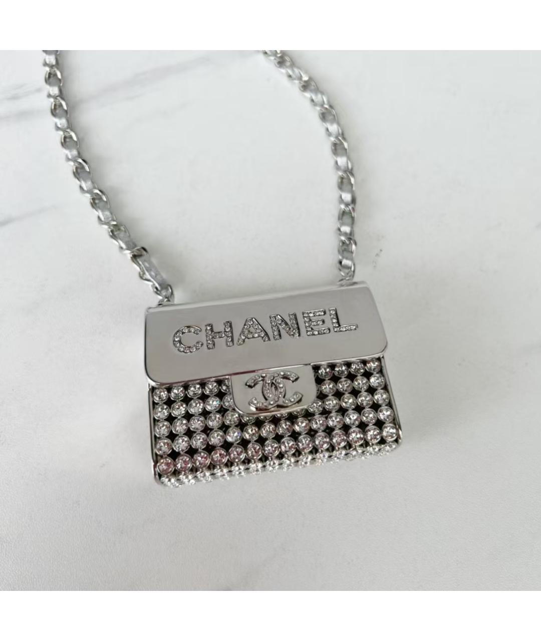 CHANEL Серебрянный кулон, фото 2