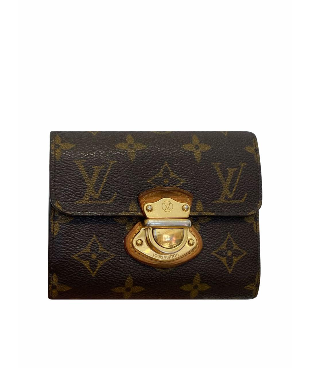 LOUIS VUITTON Коричневый кошелек, фото 1