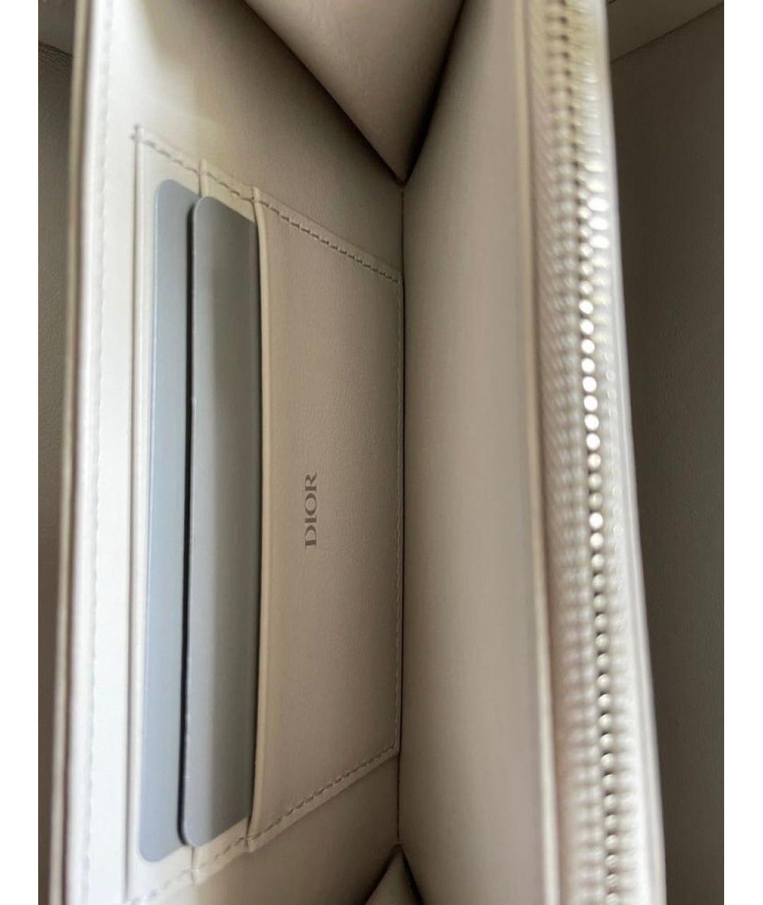 CHRISTIAN DIOR Серебряная сумка на плечо, фото 7