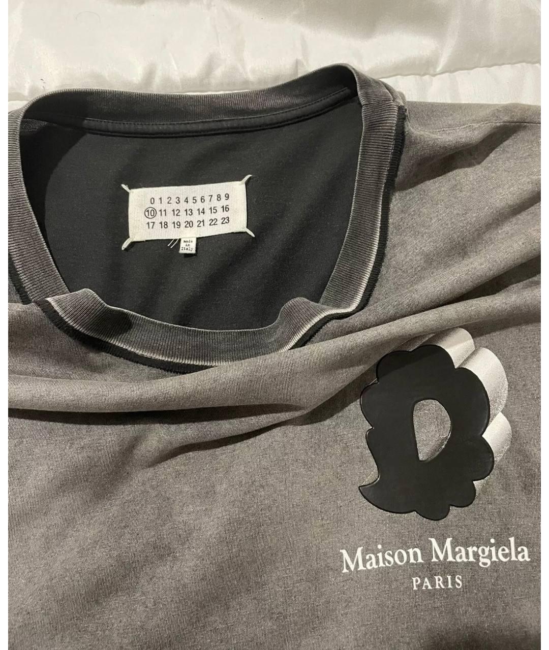 MAISON MARGIELA Хлопковая футболка, фото 3