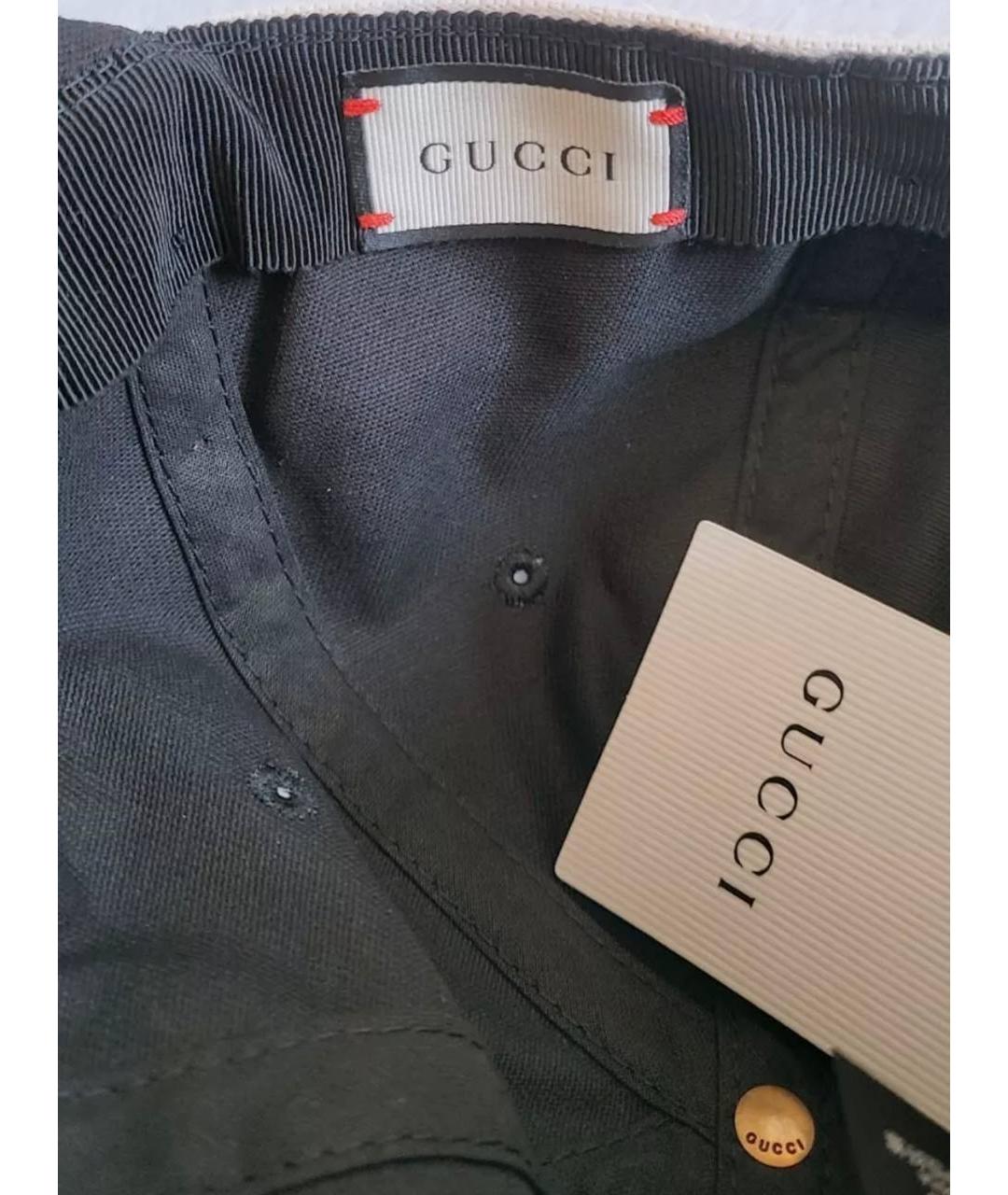 GUCCI Черная кепка/бейсболка, фото 4