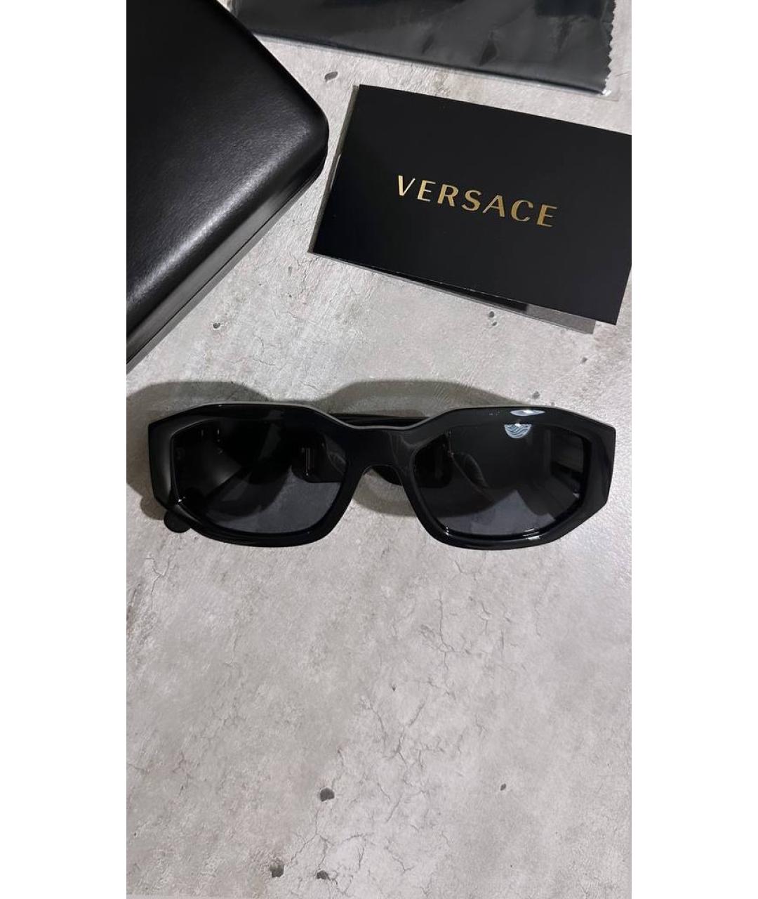 VERSACE Серые солнцезащитные очки, фото 6