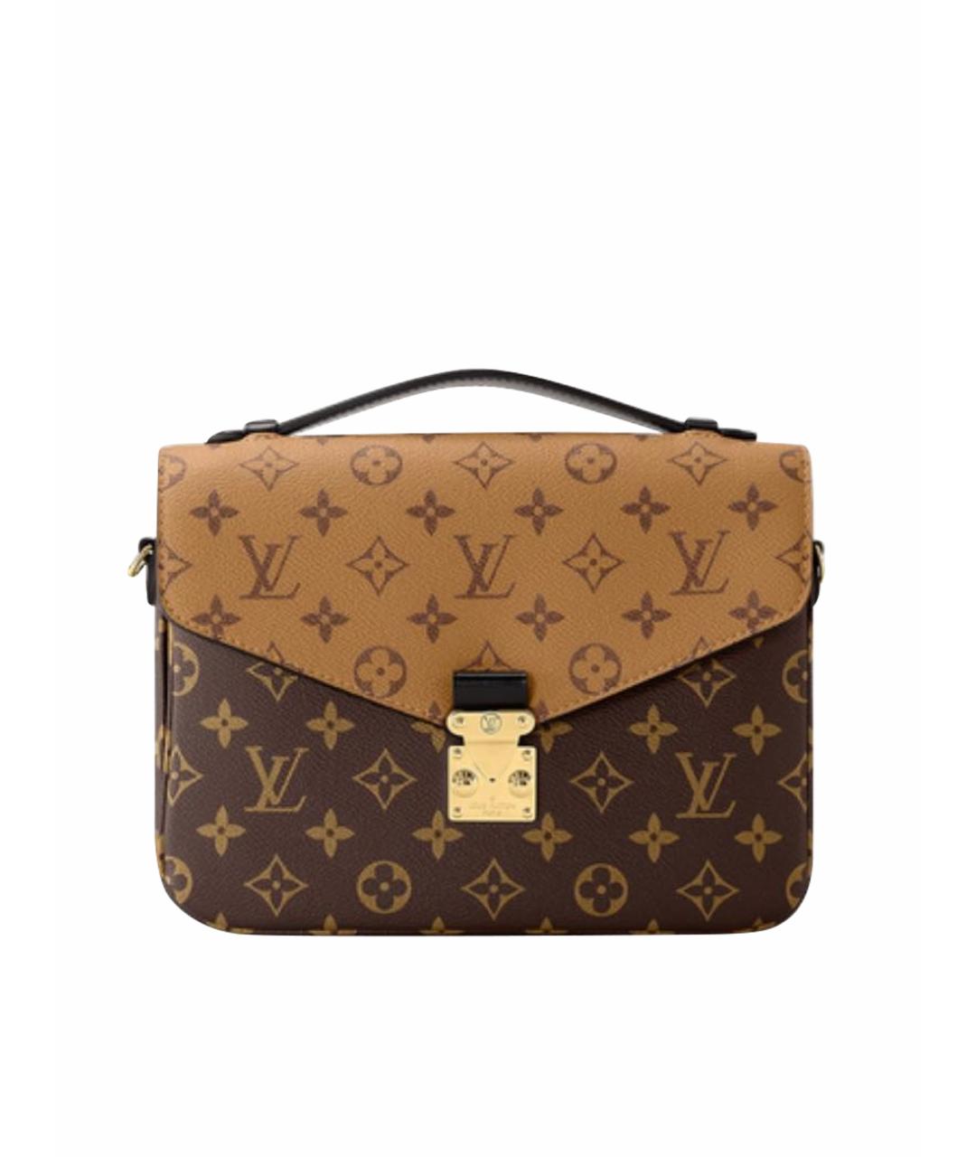 LOUIS VUITTON Коричневая сумка через плечо, фото 1