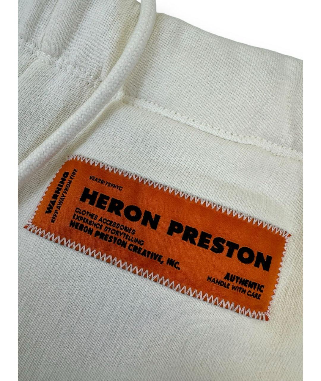 HERON PRESTON Черные хлопковые шорты, фото 4