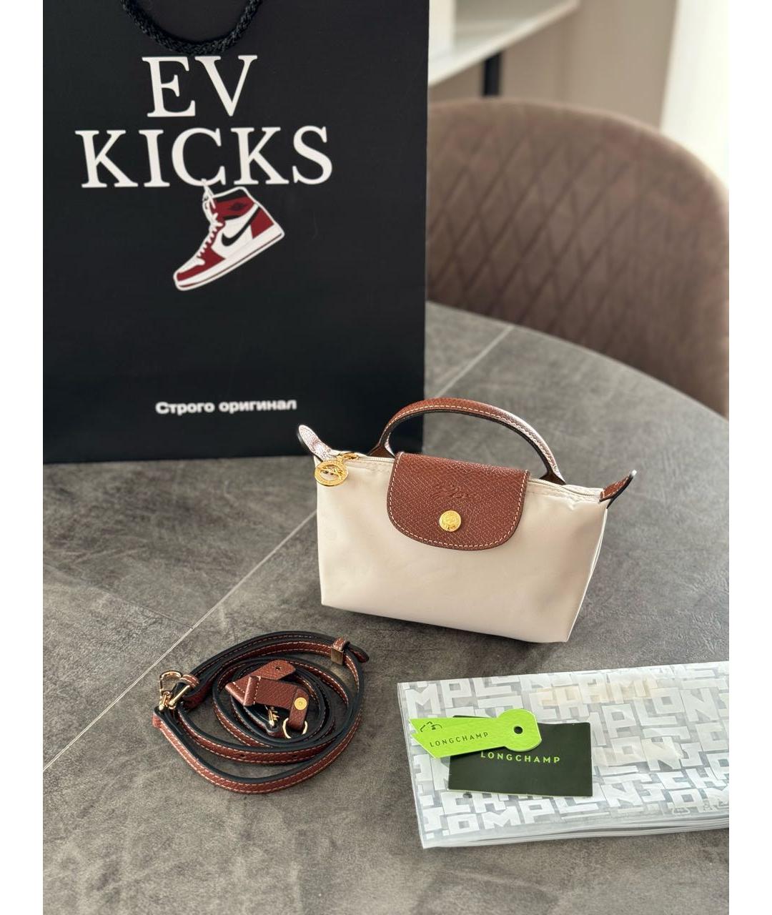 LONGCHAMP Бежевая сумка через плечо, фото 2