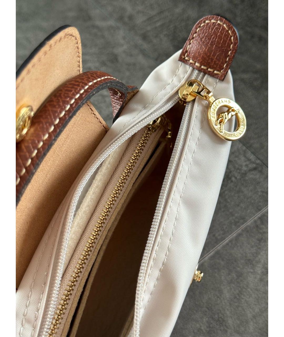 LONGCHAMP Бежевая сумка через плечо, фото 7