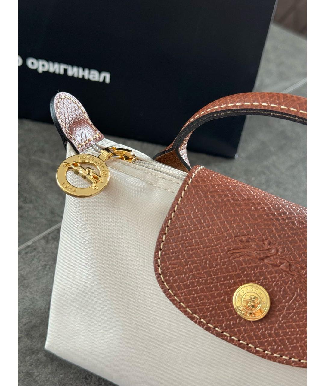 LONGCHAMP Бежевая сумка через плечо, фото 5