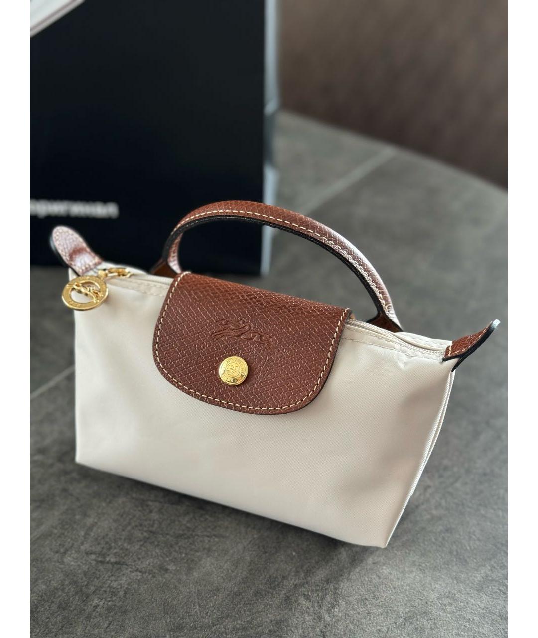 LONGCHAMP Бежевая сумка через плечо, фото 4