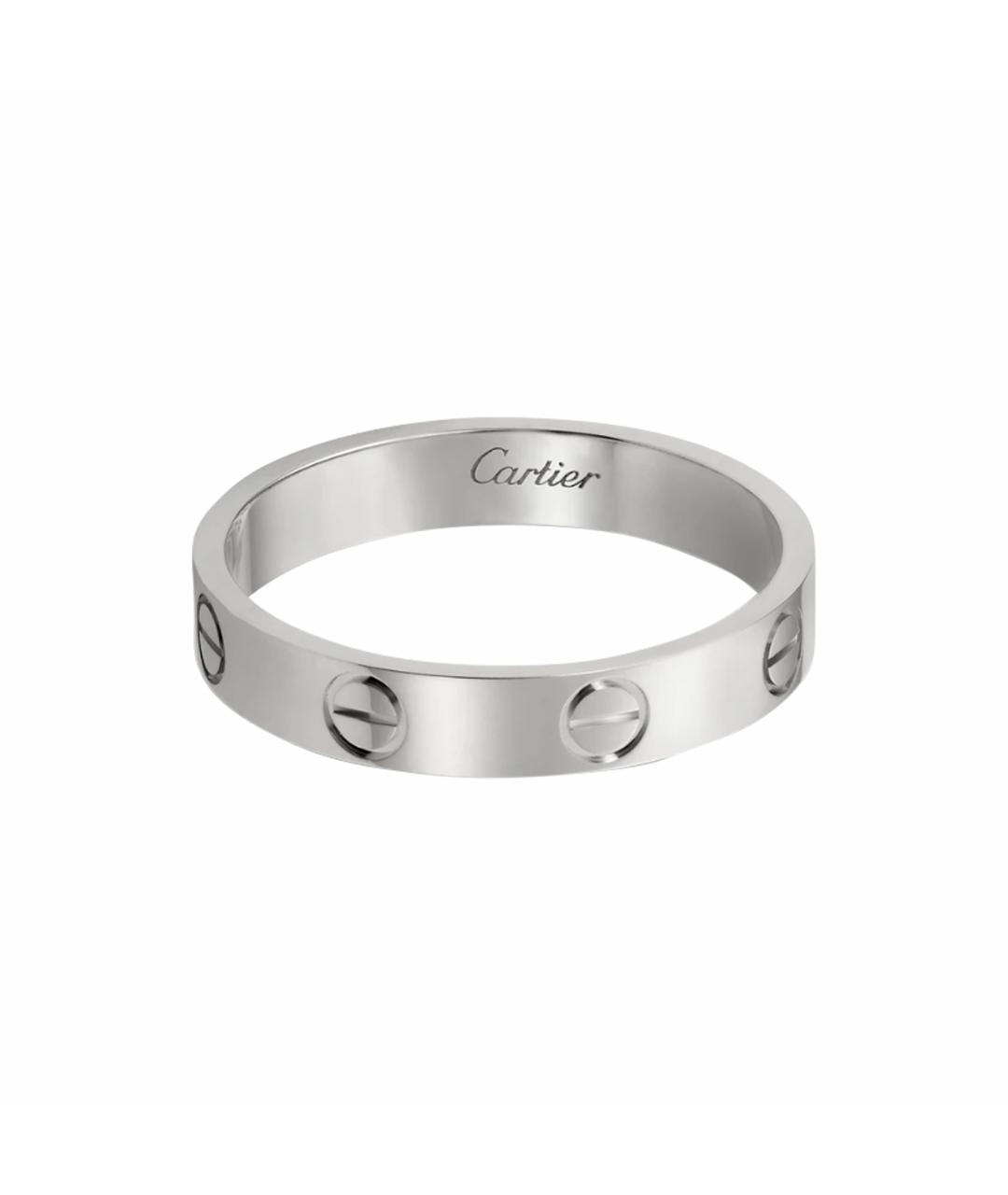 CARTIER Серебряное кольцо из белого золота, фото 1