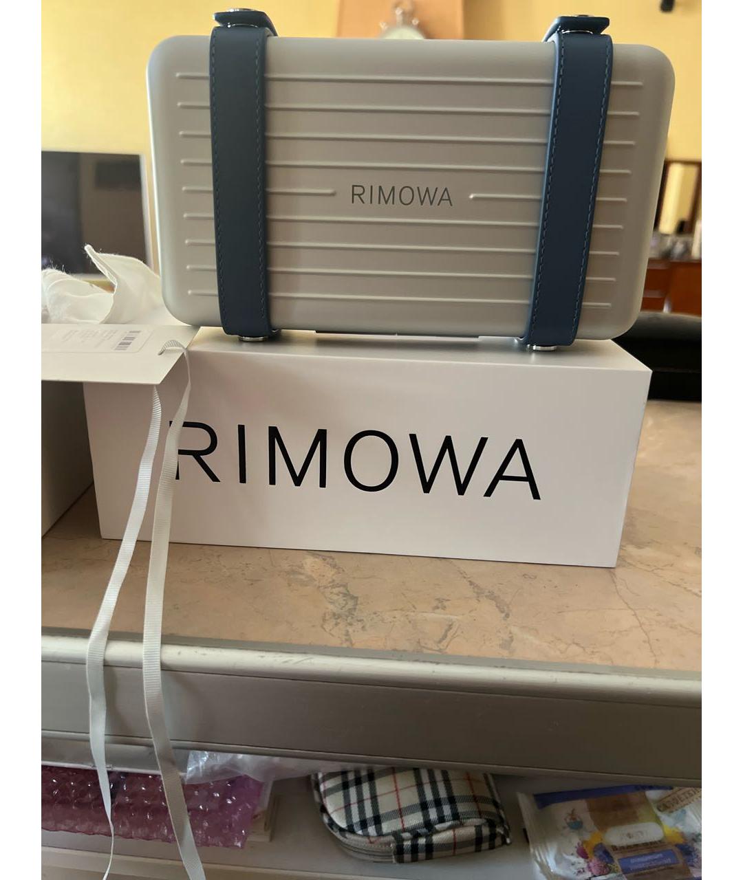 Rimowa Серебряная синтетическая сумка на плечо, фото 4