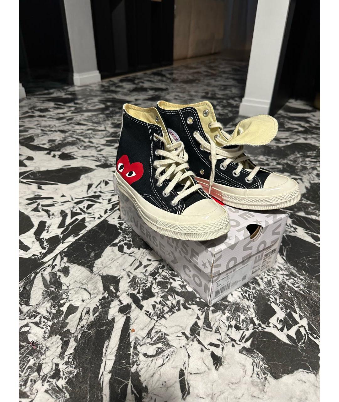 CONVERSE Черные кеды, фото 5