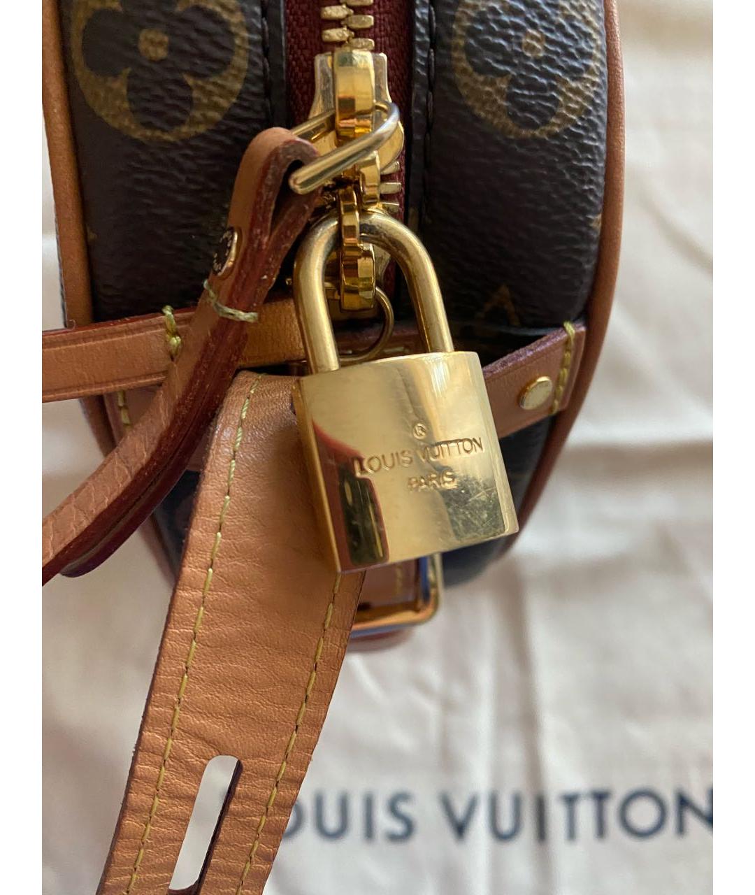 LOUIS VUITTON Коричневая сумка через плечо, фото 5