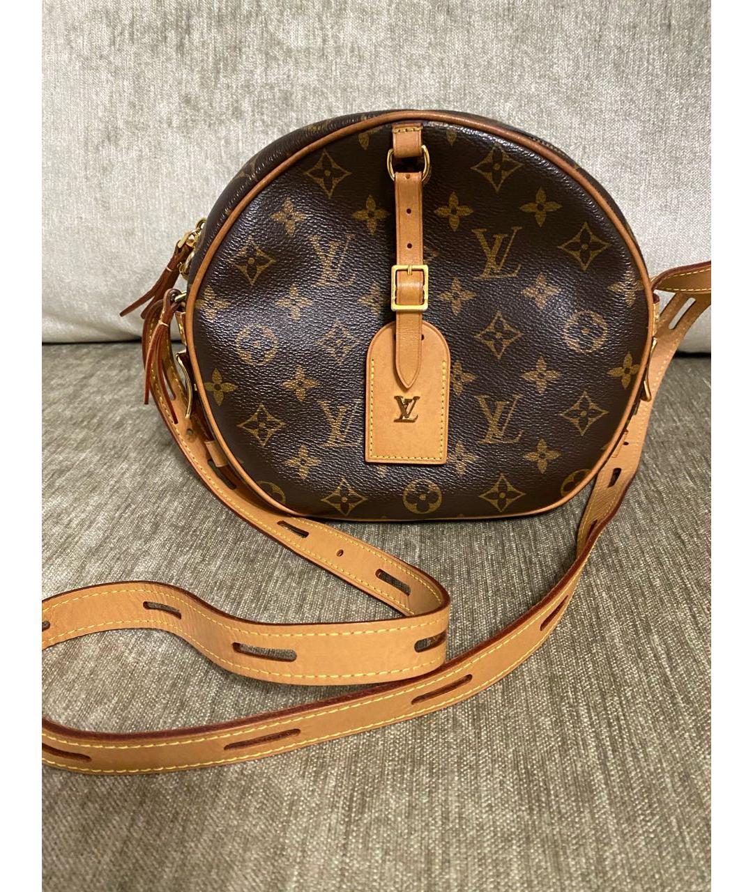 LOUIS VUITTON Коричневая сумка через плечо, фото 8