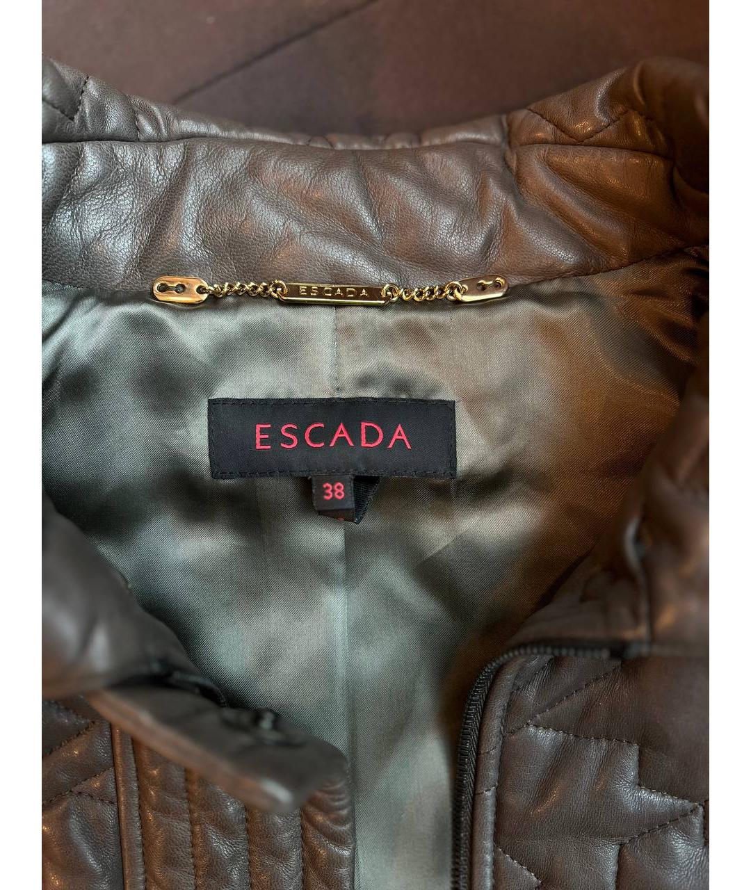 ESCADA Коричневая куртка, фото 6