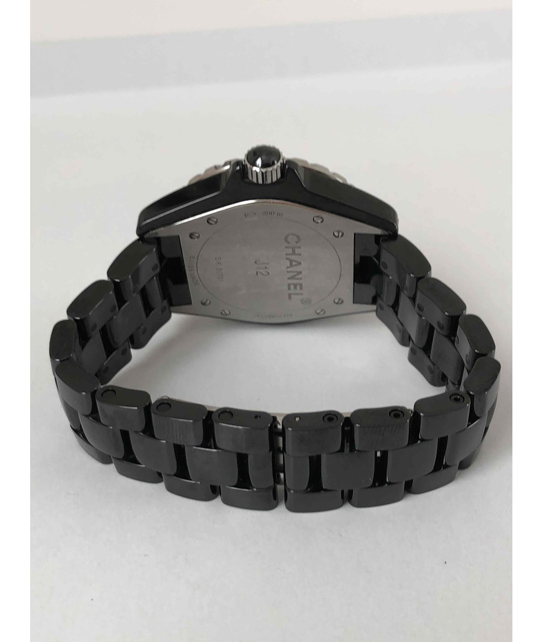 CHANEL PRE-OWNED Черные стальные часы, фото 3