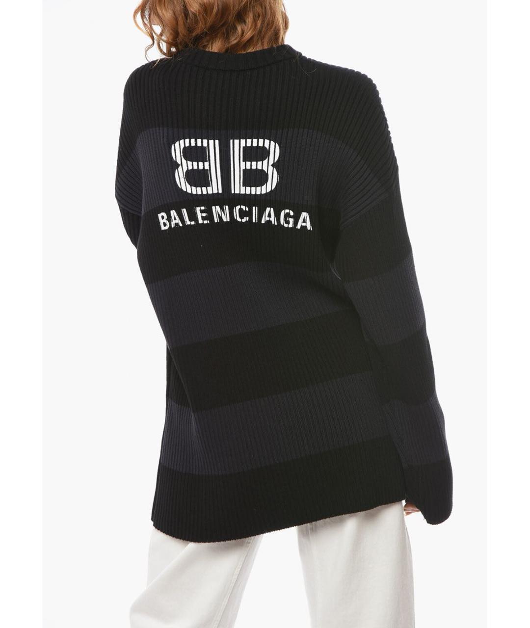 BALENCIAGA Мульти хлопковый джемпер / свитер, фото 8