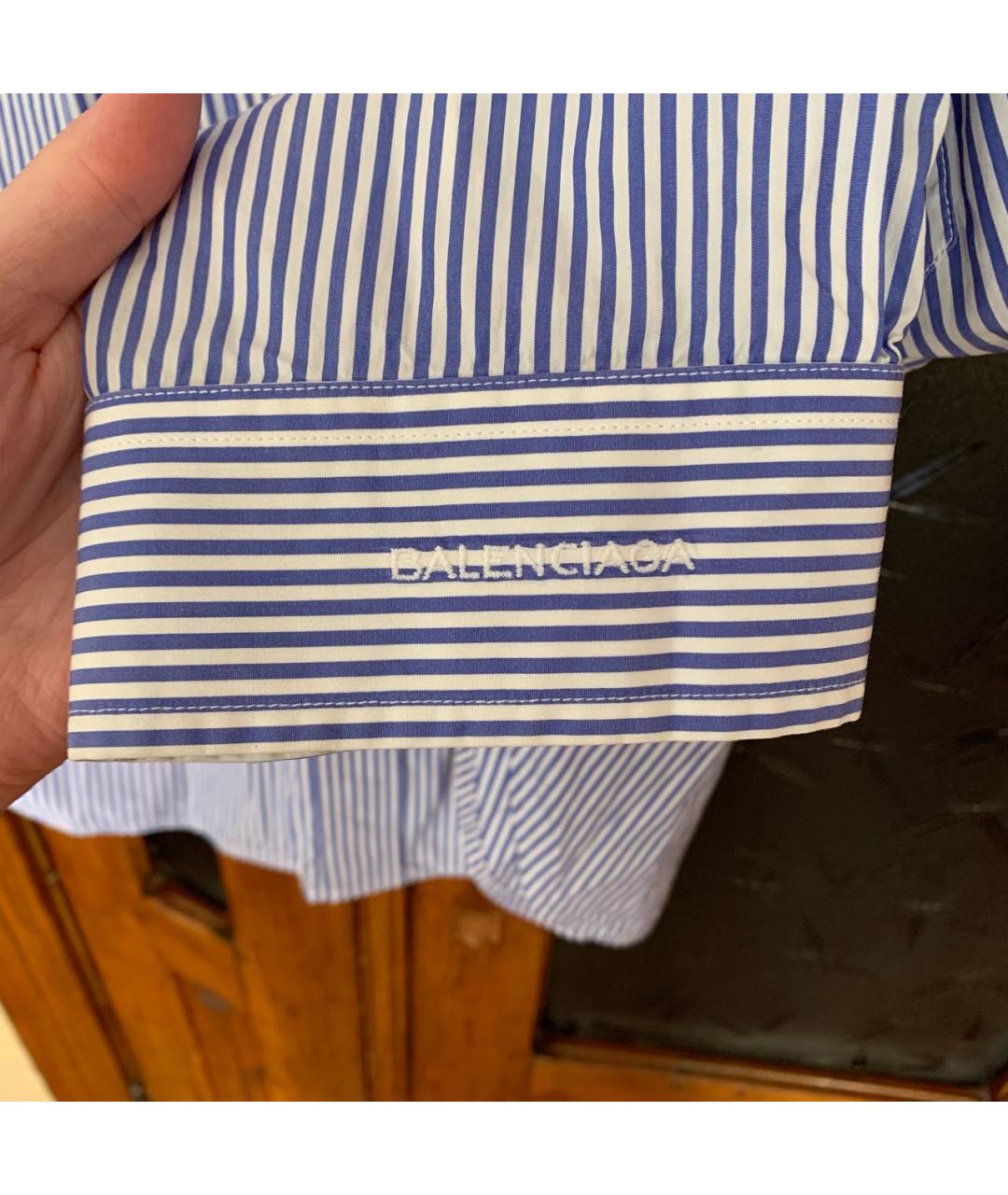 BALENCIAGA Мульти хлопковая рубашка, фото 6