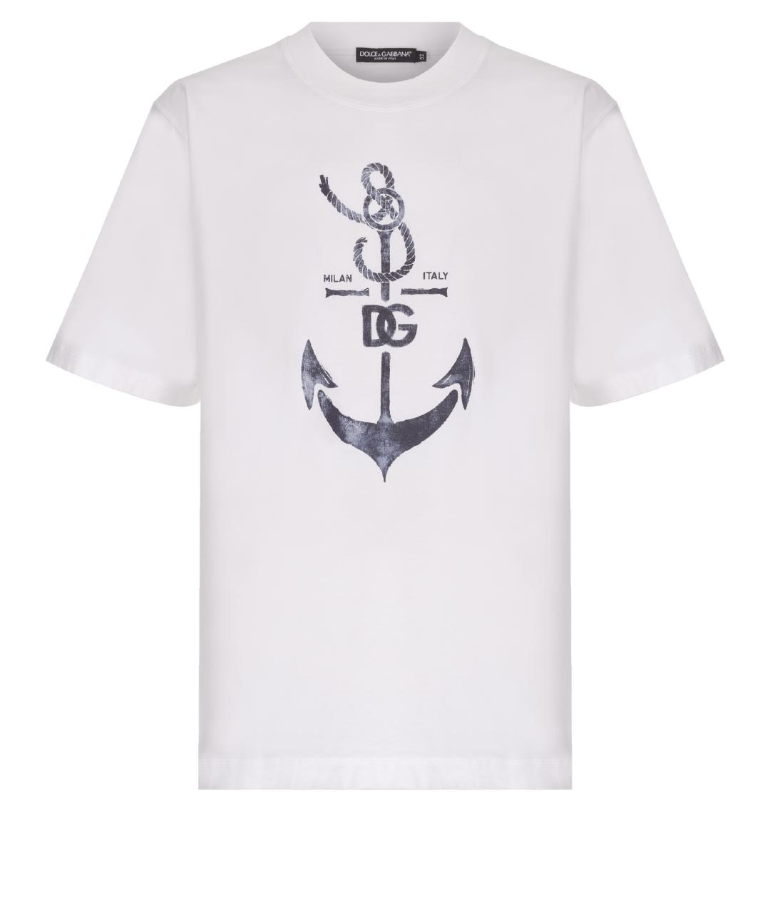 DOLCE&GABBANA Белая футболка, фото 1