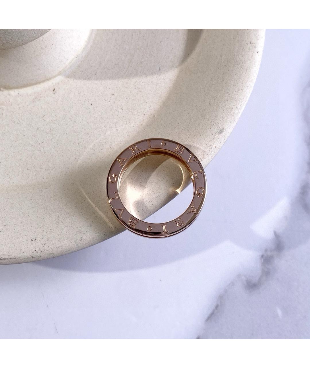 BVLGARI Розовое кольцо из розового золота, фото 4