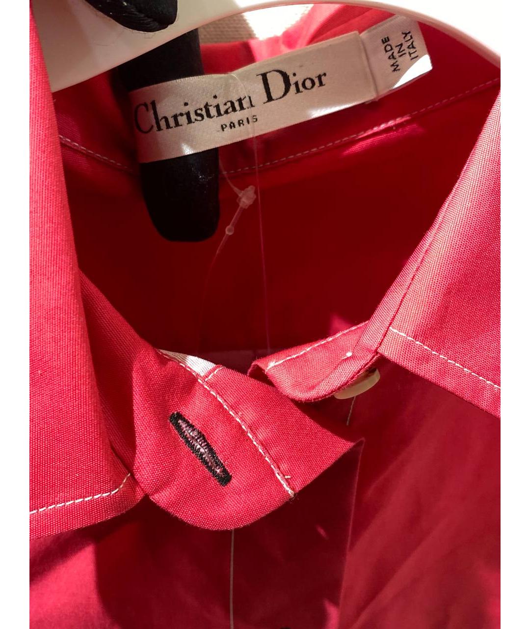 CHRISTIAN DIOR Мульти хлопковая рубашка, фото 4