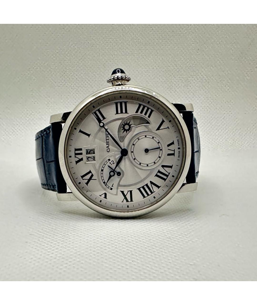 CARTIER Темно-синие часы, фото 3