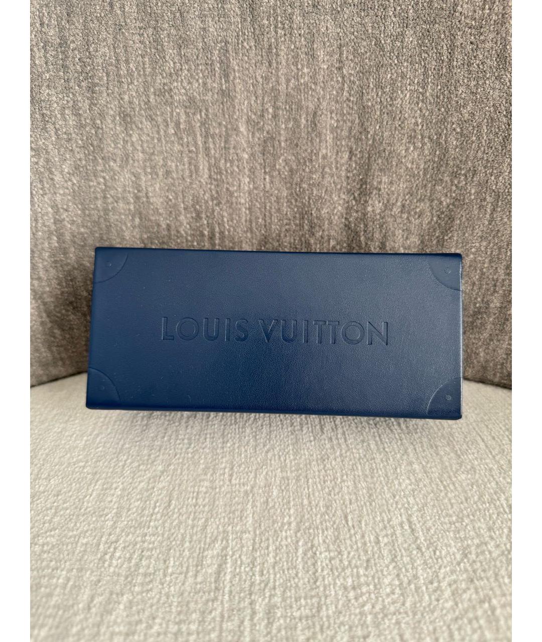 LOUIS VUITTON Черные пластиковые солнцезащитные очки, фото 4