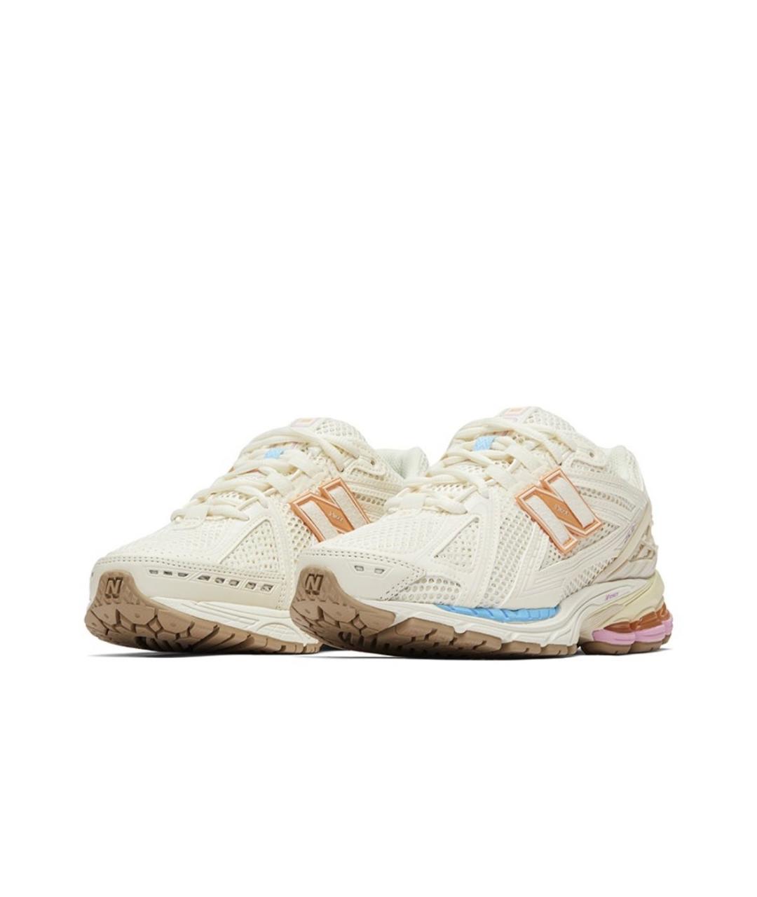 NEW BALANCE Бежевые текстильные кроссовки, фото 3