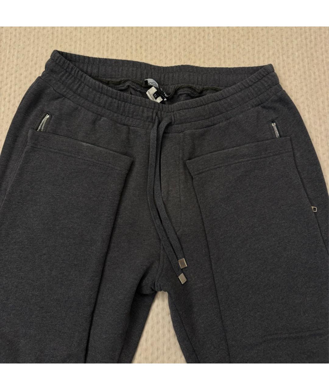 DOLCE&GABBANA Антрацитовый хлопковый спортивный костюм, фото 4