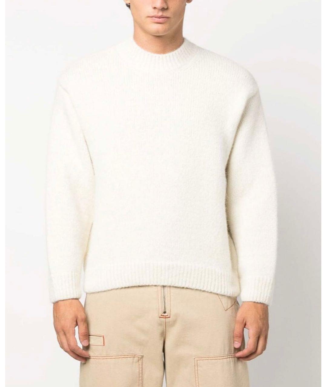 JACQUEMUS Бежевый джемпер / свитер, фото 2