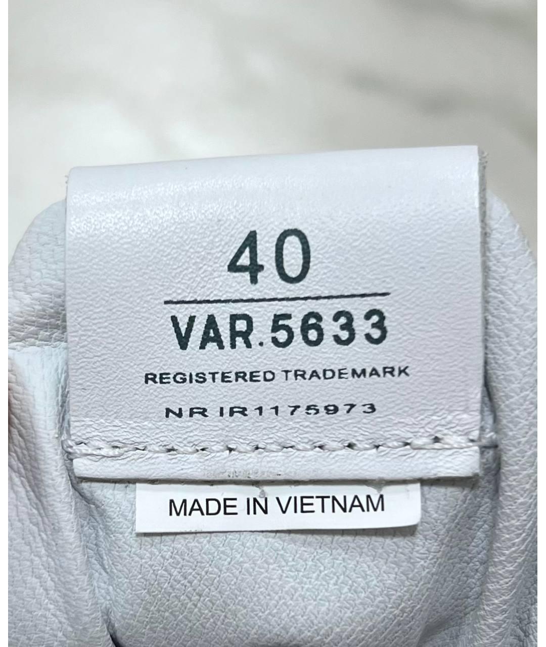 PREMIATA Белые кожаные кроссовки, фото 5