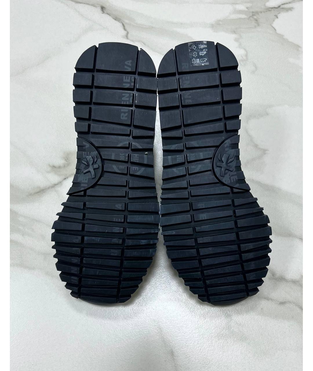 PREMIATA Белые кожаные кроссовки, фото 7