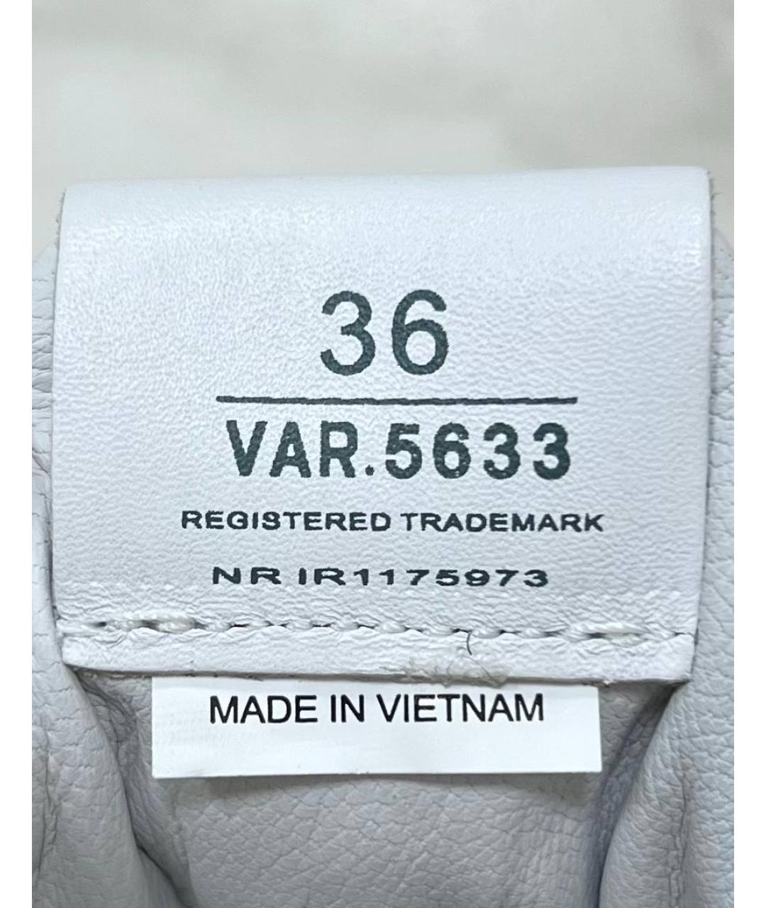 PREMIATA Белые кожаные кроссовки, фото 4