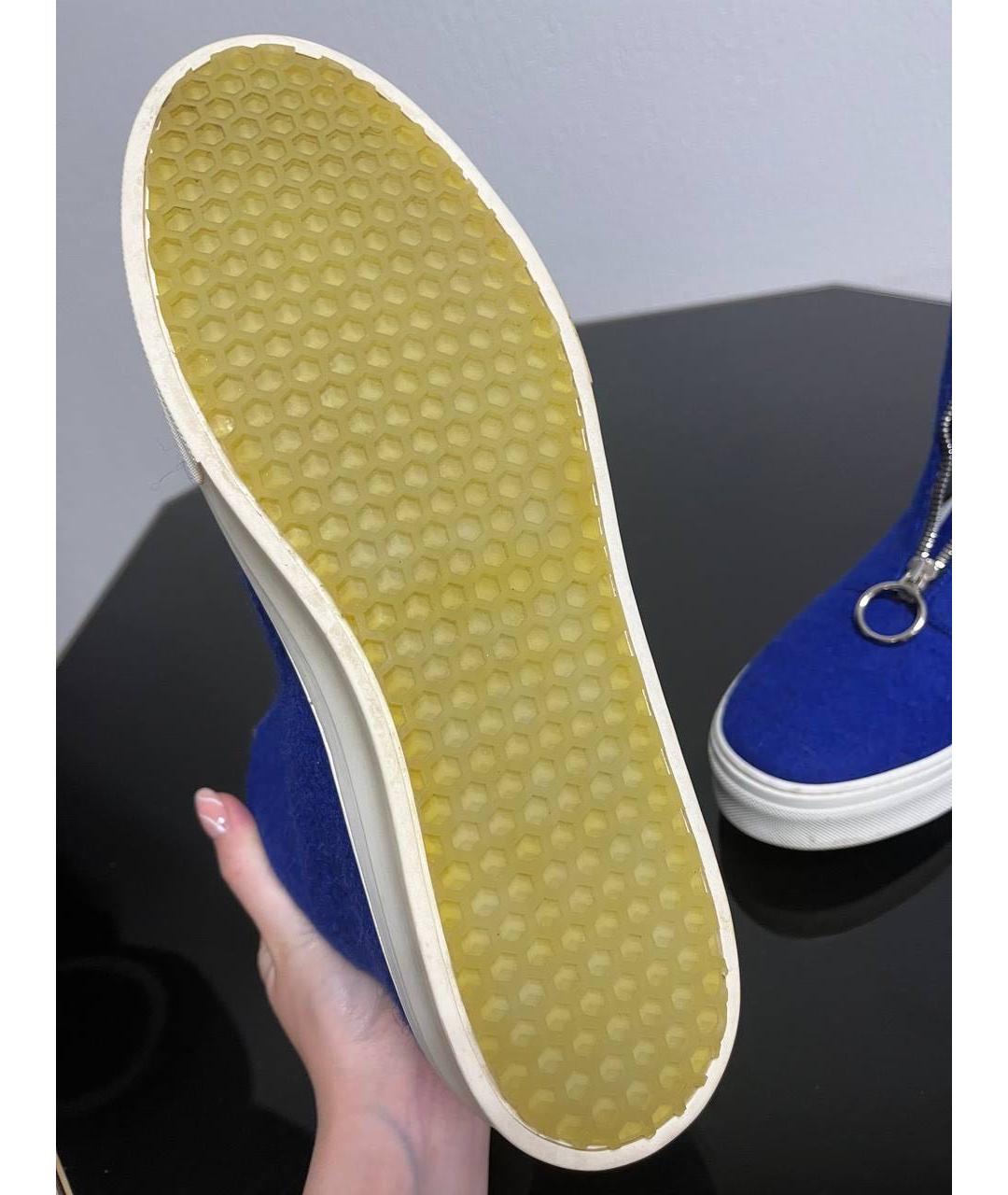 CELINE Синие кеды, фото 5