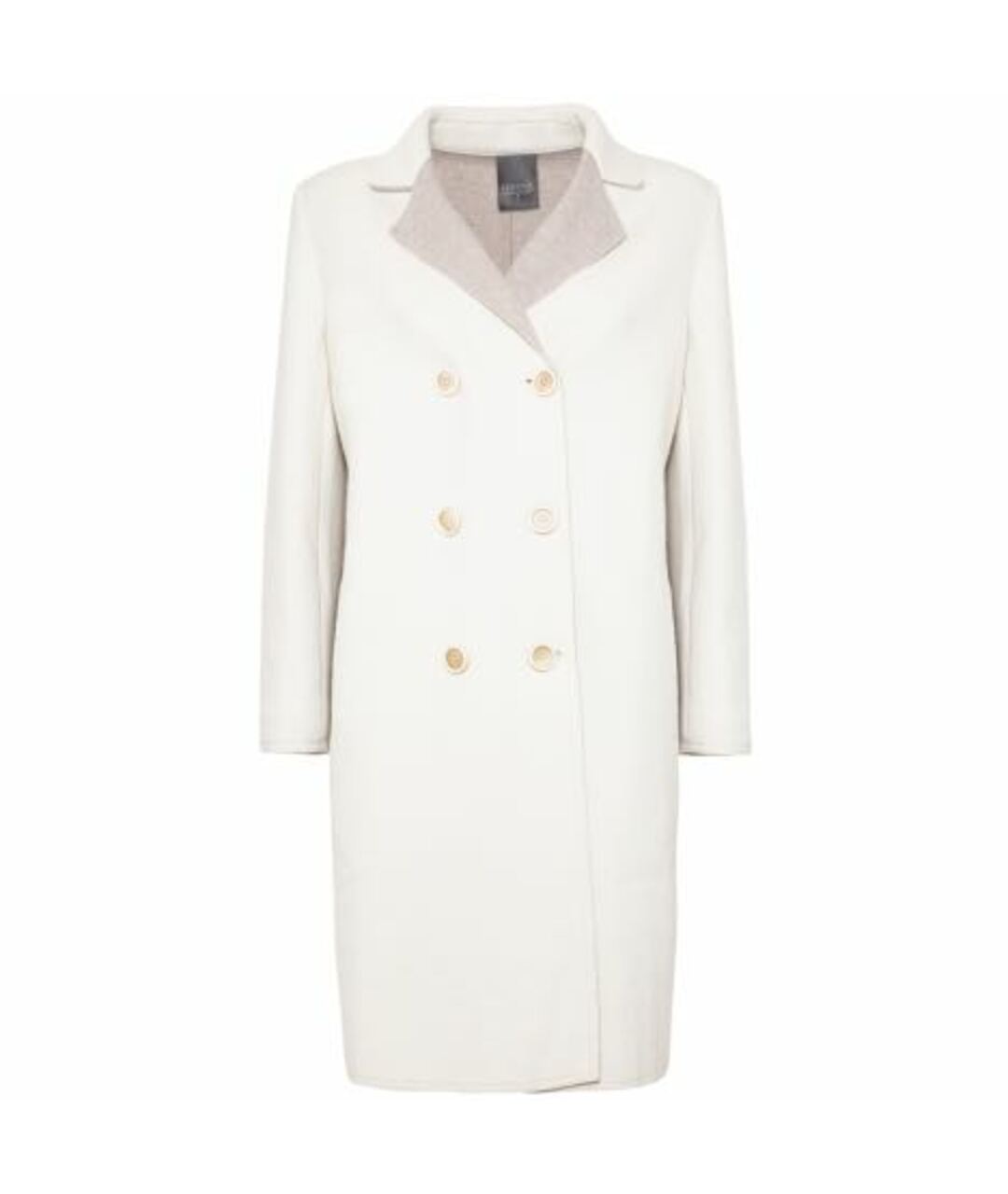 LORENA ANTONIAZZI Белое шерстяное пальто, фото 2