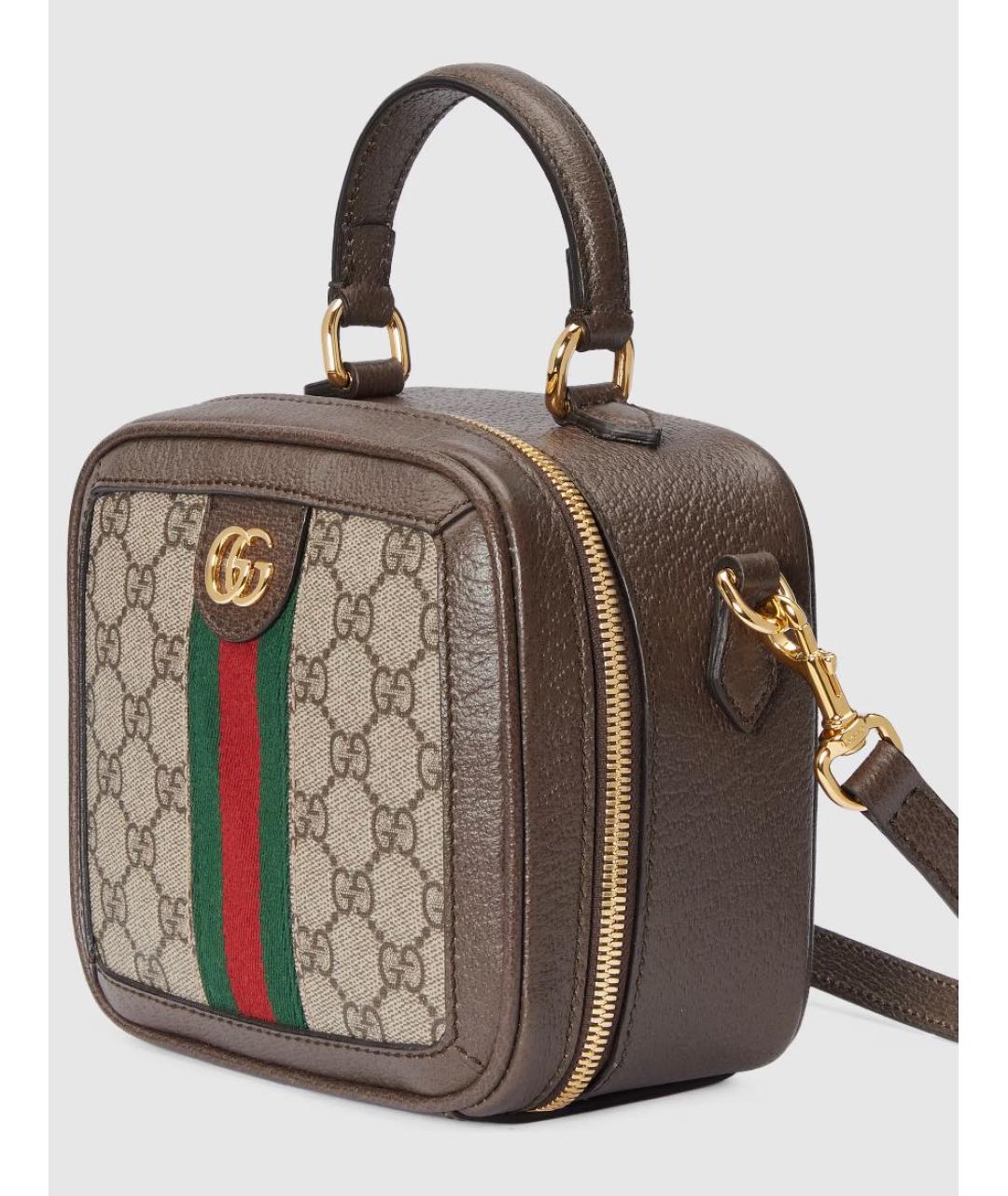 GUCCI Коричневая сумка через плечо, фото 4